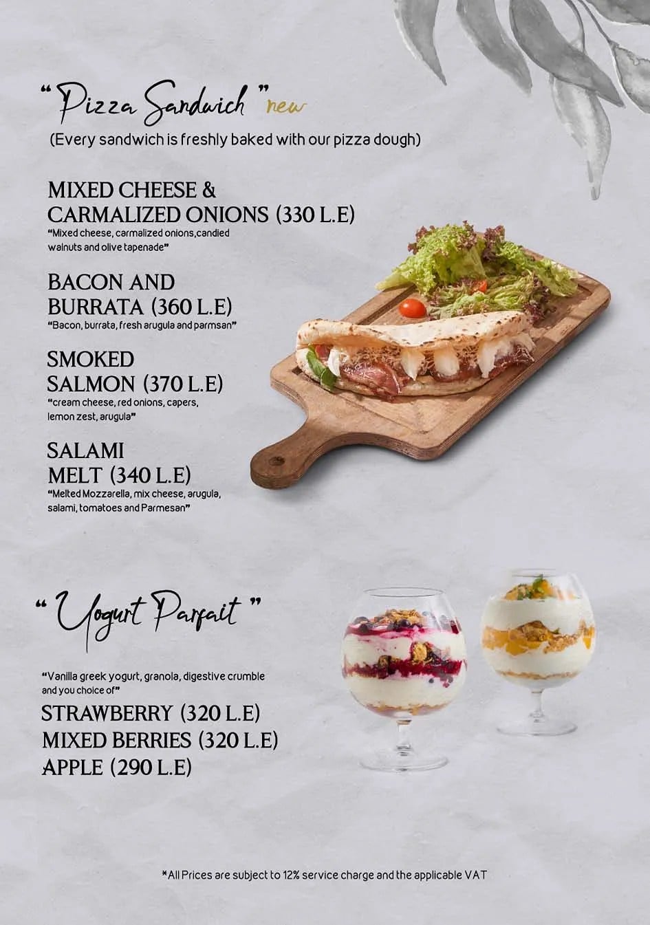 Breakfast Menu, page 11